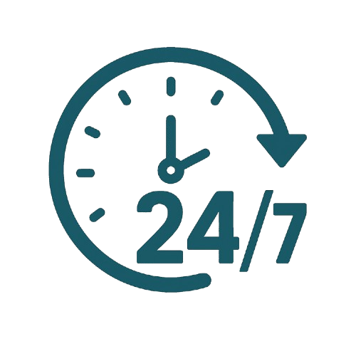 24x7 Support & Service
